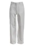RXQUETTE crochet-pocket jeans - White