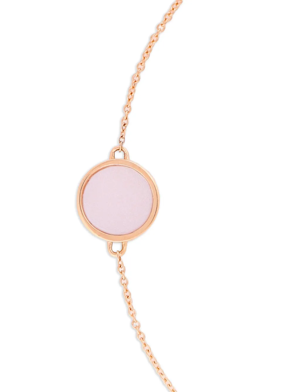 GINETTE NY 18K rose gold Mop Disc bracelet | Image 2