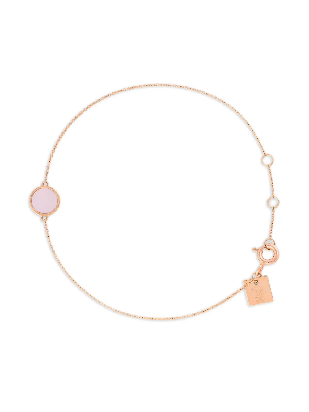 GINETTE NY 18K rose gold Mop Disc bracelet - ピンク GINETTE NY 18K rose gold Mop Disc bracelet - ピンク