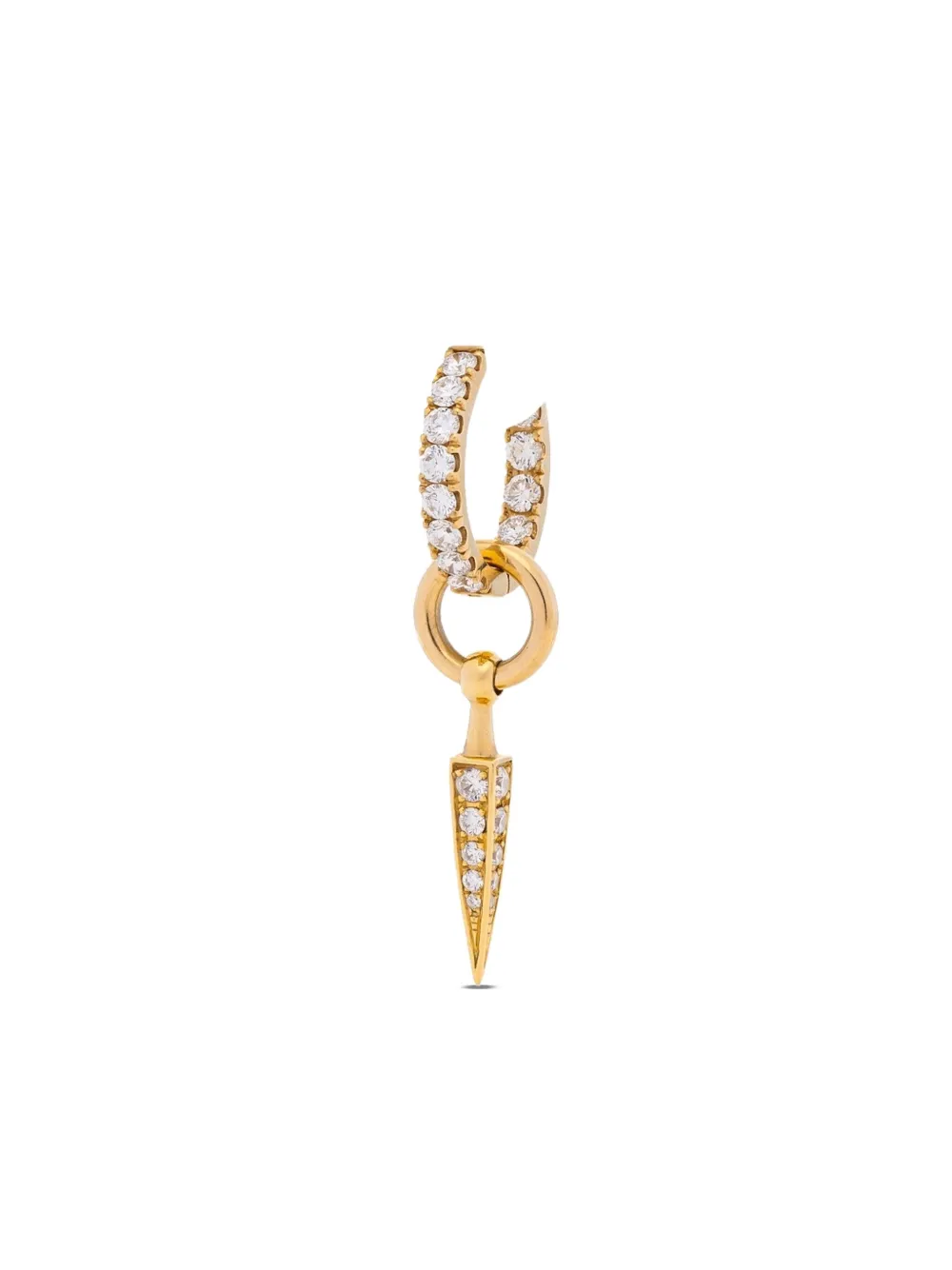 Maria Nilsdotter 18K yellow gold Poison diamond earring - ゴールドトーン Maria Nilsdotter 18K yellow gold Poison diamond earring - ゴールドトーン
