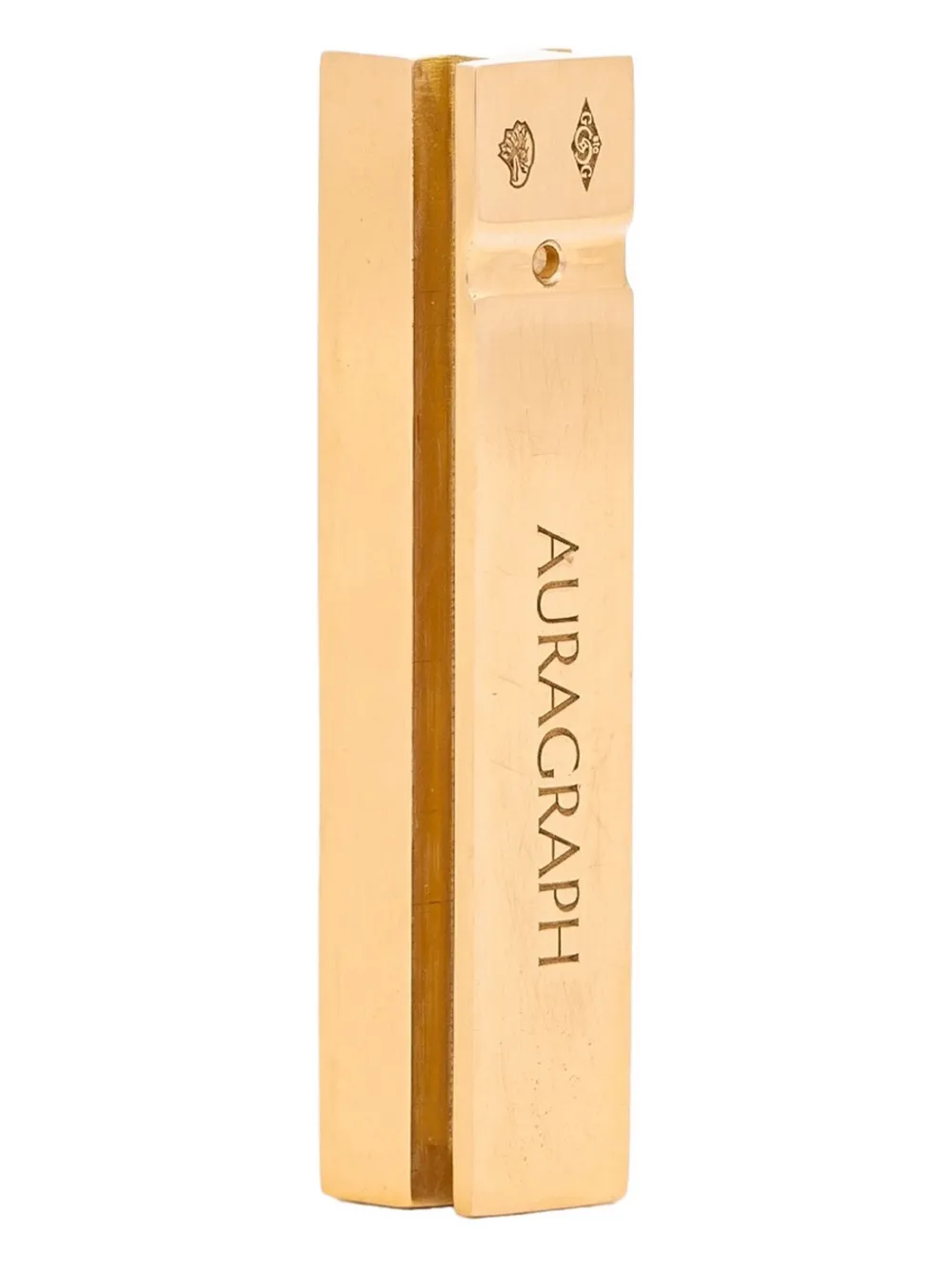 Auragraph 18K yellow gold Mood black pearl necklace - ゴールドトーン Auragraph 18K yellow gold Mood black pearl necklace - ゴールドトーン