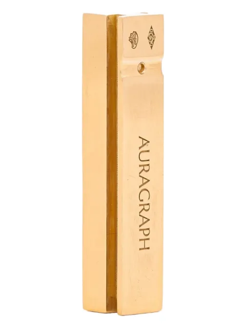 Auragraph 18K yellow gold Mood black pearl necklace