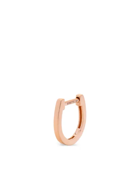 GINETTE NY 18K rose gold hoop earring