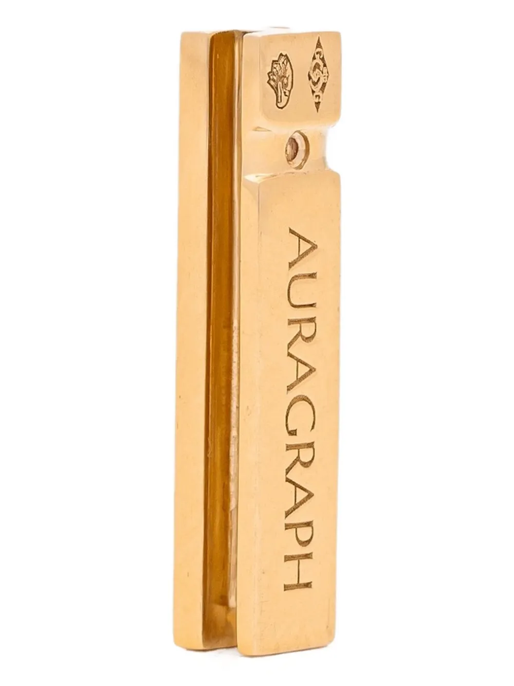 Auragraph 18K yellow gold Mini Mood lapis lazuli necklace | Image 2