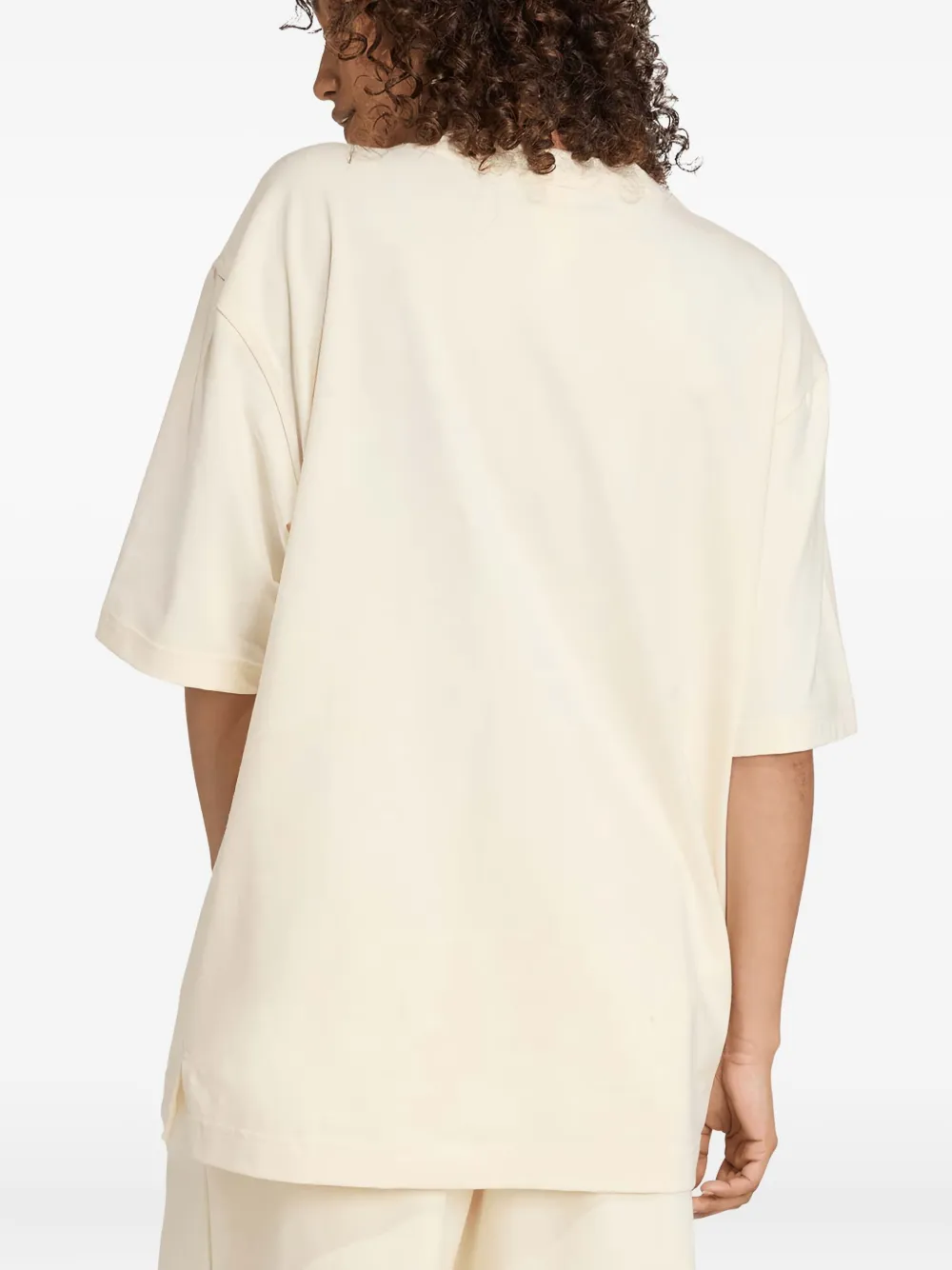 Adidas Originals Tonal Logo T-shirt In White