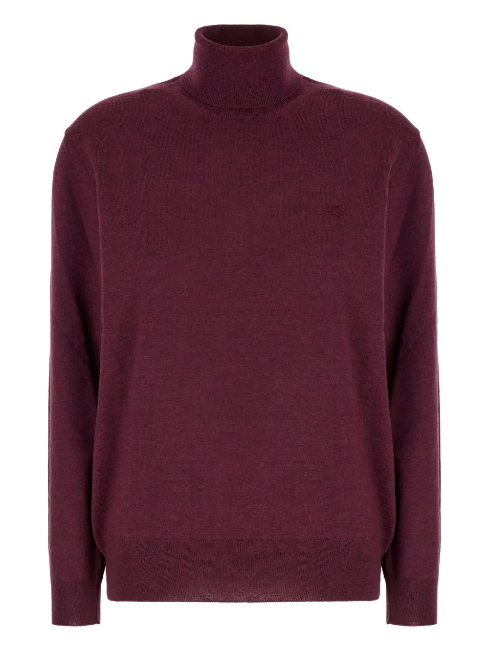 ETRO embroidered-logo sweater - Viola