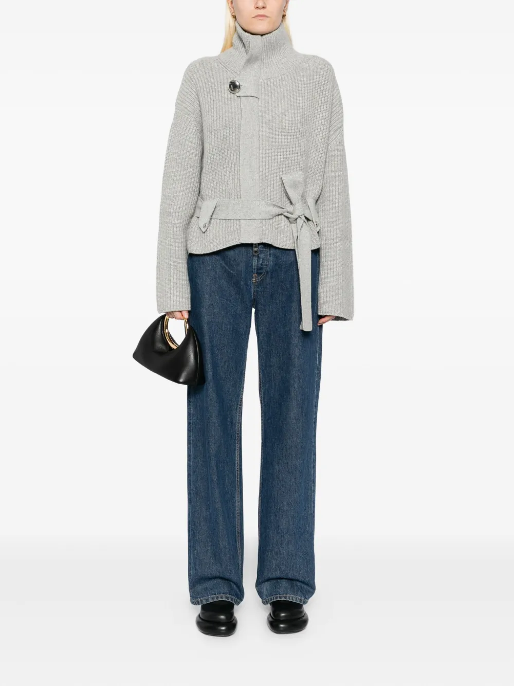 Brandon Maxwell zip-up jumper | Knitted Sweaters | Image 2