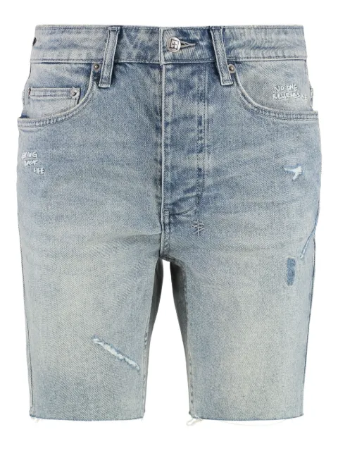 Ksubi frayed denim shorts