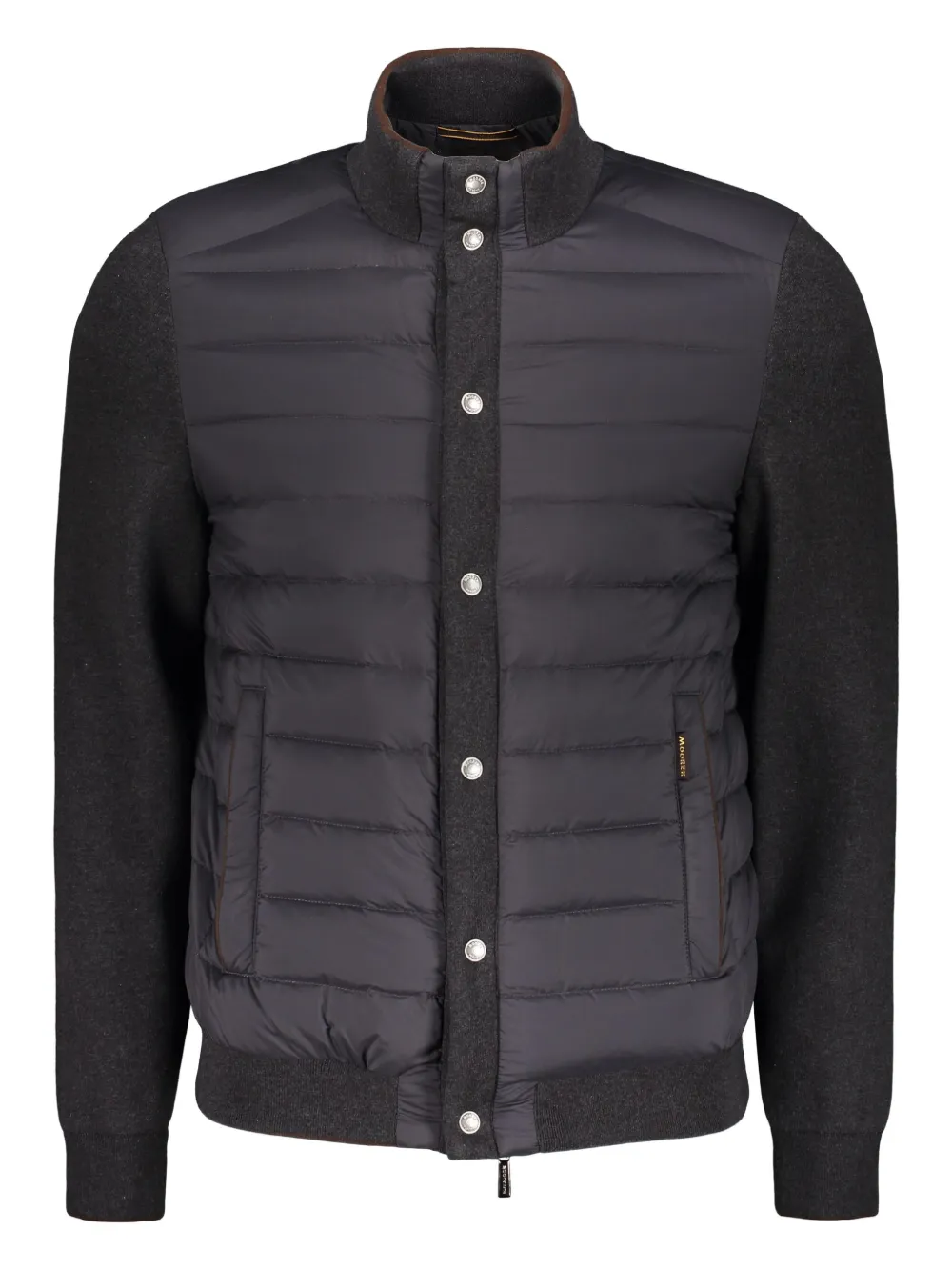 Moorer EFISIO-S3L padded bomber jacket Grijs