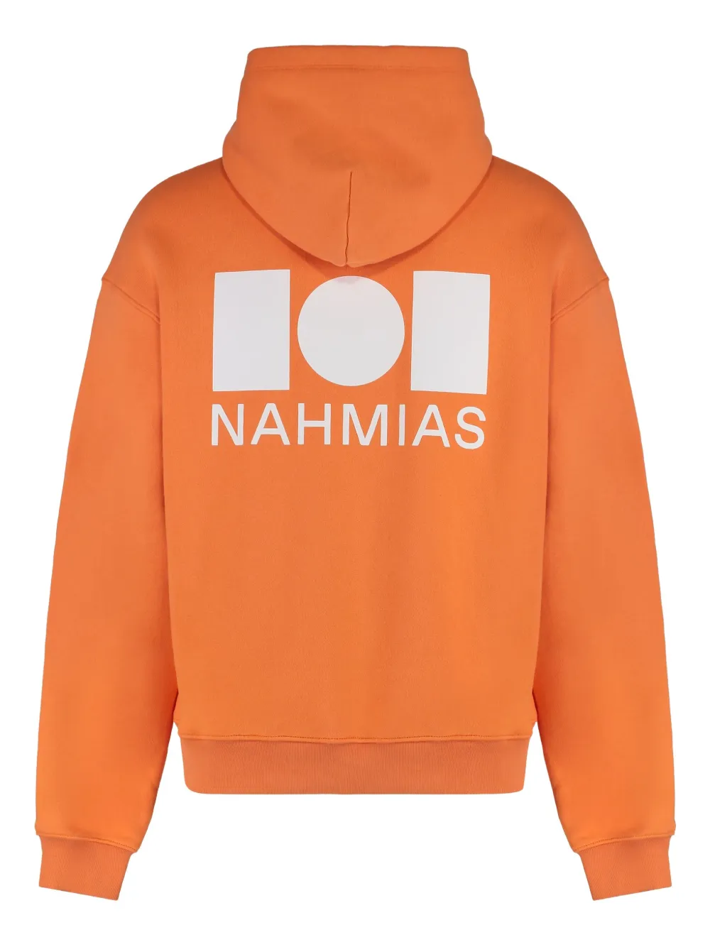 Nahmias Hoodie met logoprint Oranje