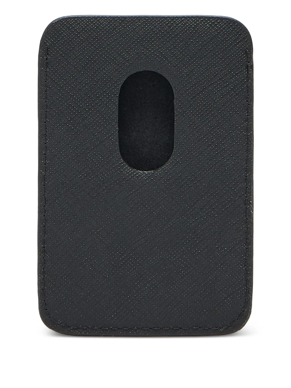 Emporio Armani Telefoonhoesje met logoplakkaat Zwart