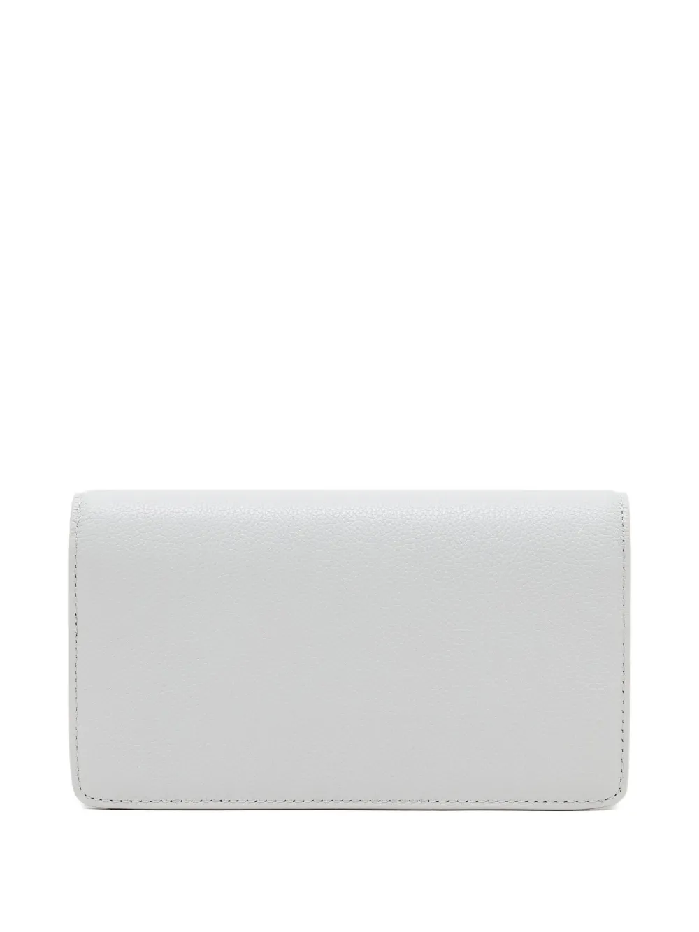 Emporio Armani Leren clutch - Grijs