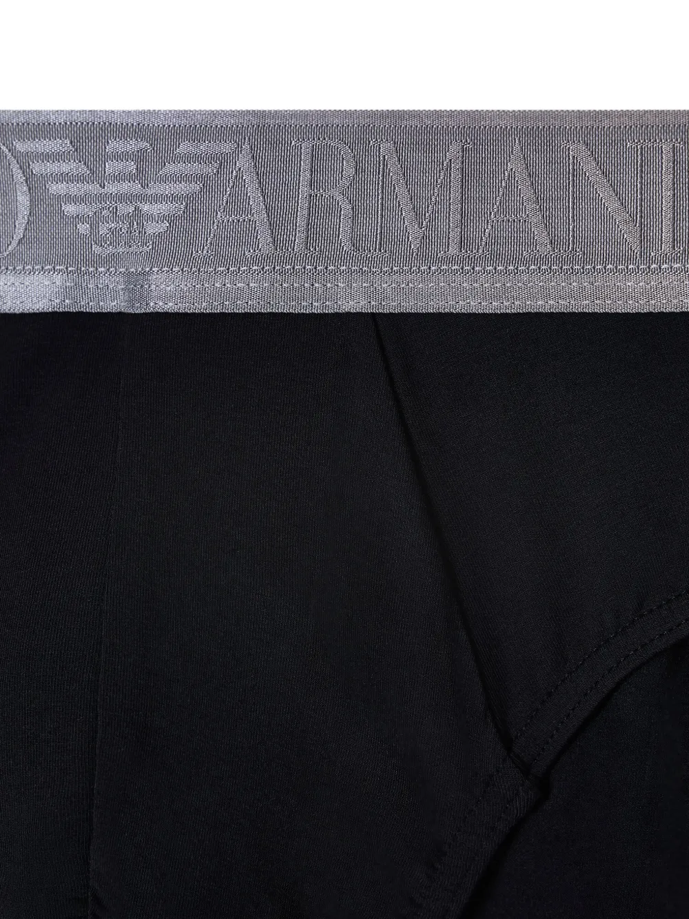 Emporio Armani Slip verfraaid met logo Zwart