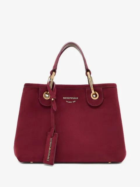 Emporio Armani tote con asa en la parte superior