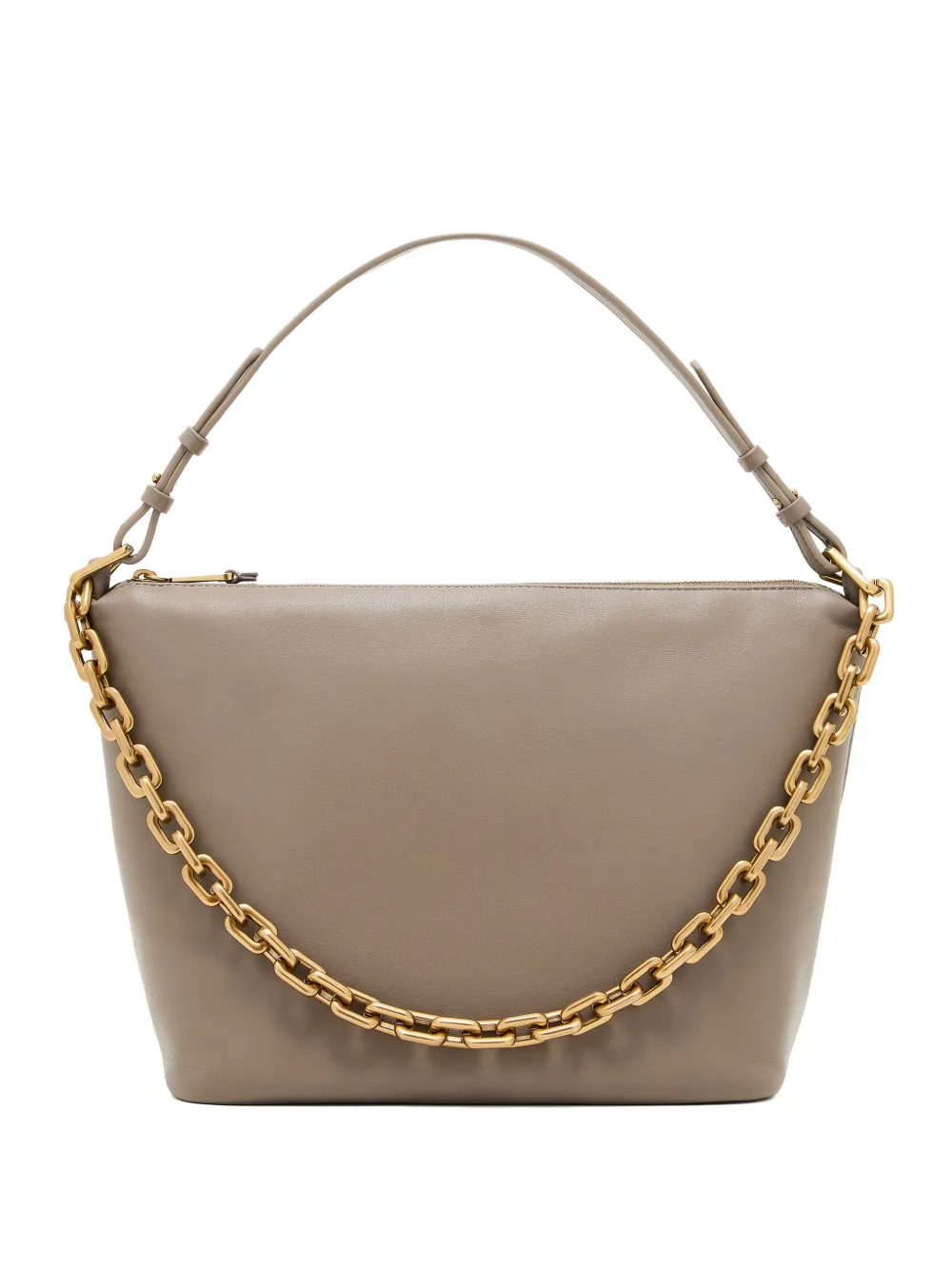 Emporio Armani medium Hobo leather tote bag | Neutrals | Image 1