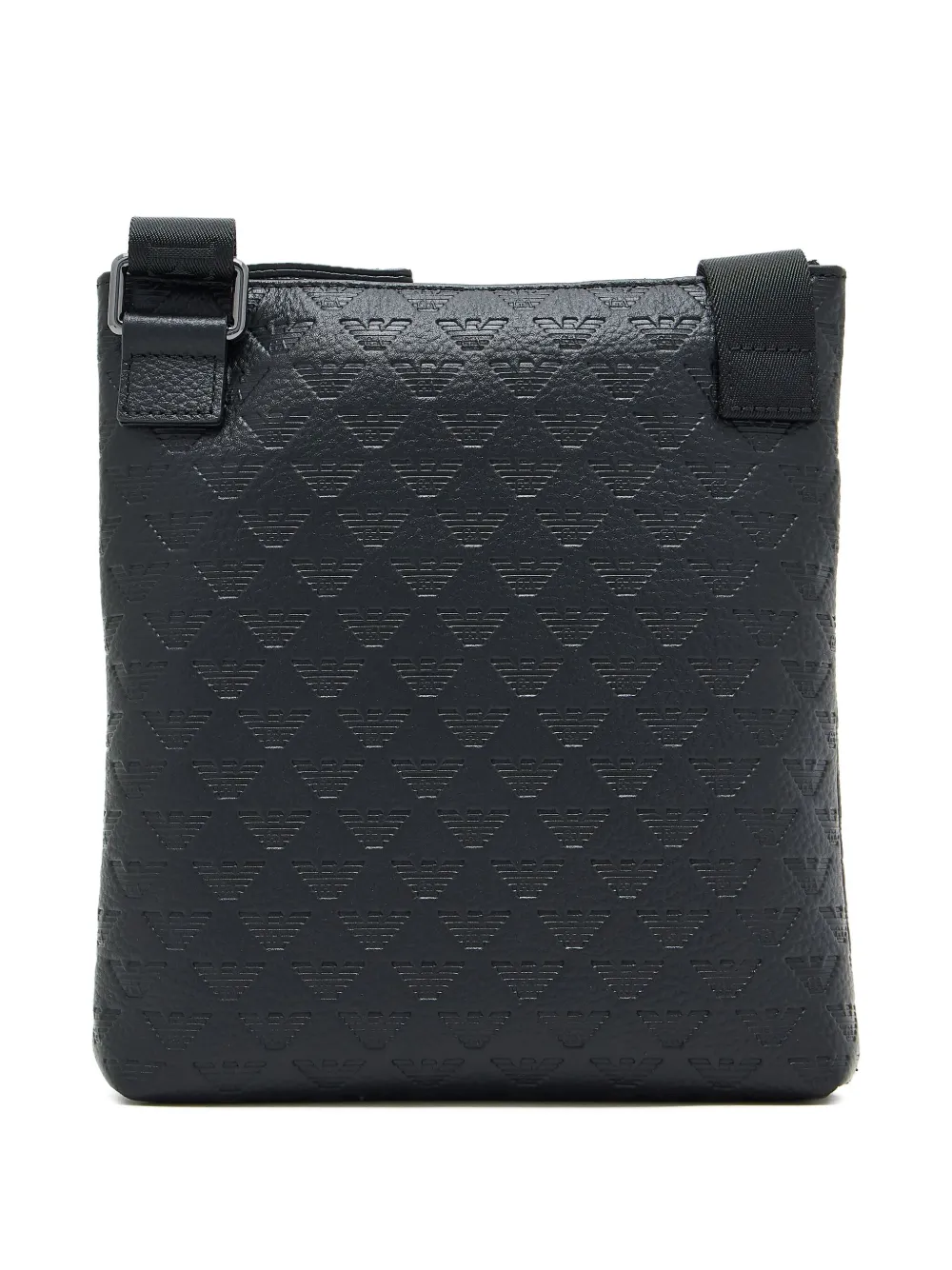 Emporio Armani Messengertas met logo Zwart