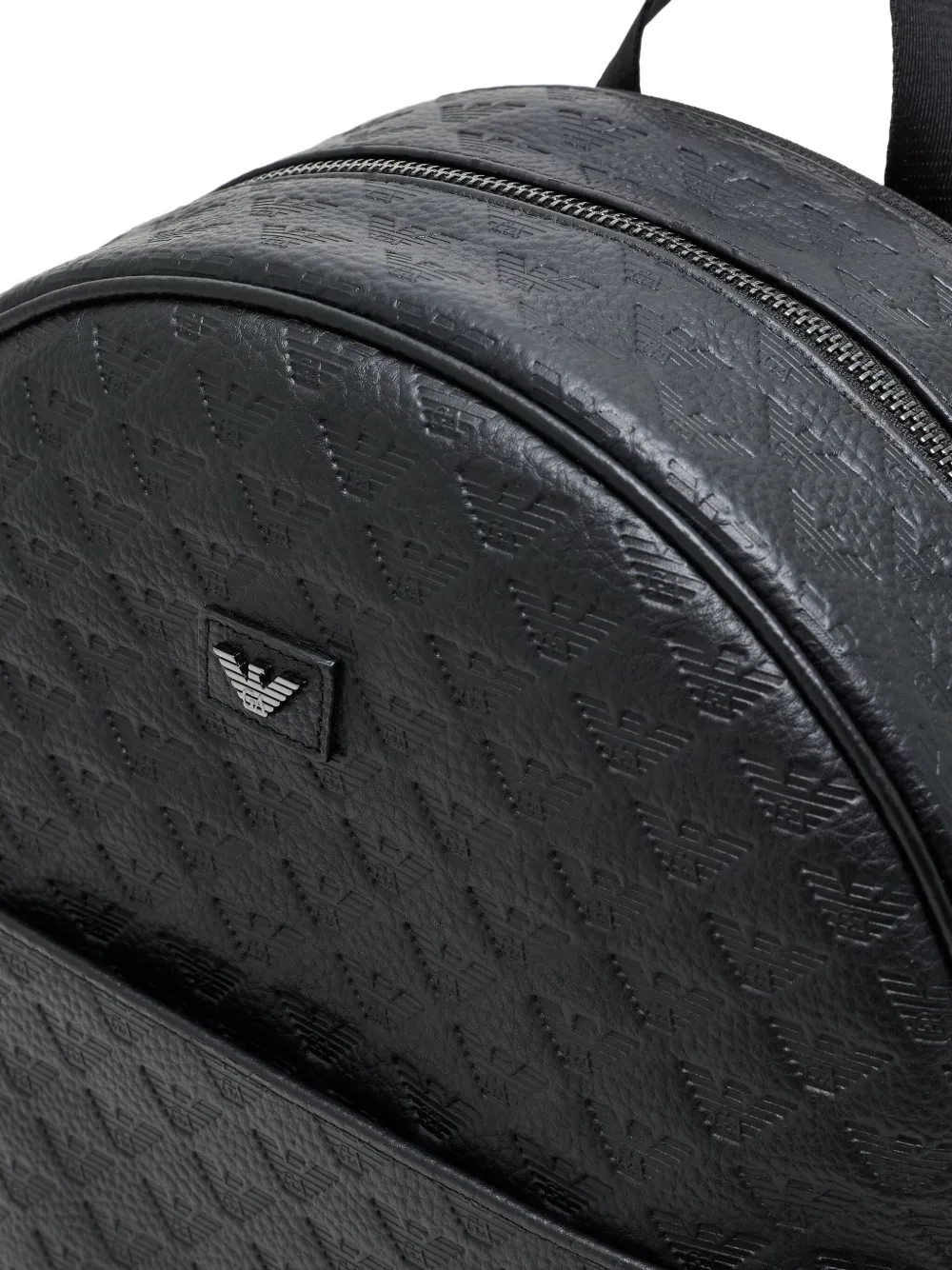Emporio Armani Rugzak met logo-reliëf Zwart