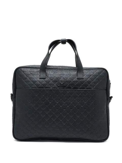 Emporio Armani maletín con motivo de águila