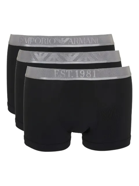 Emporio Armani logo-waistband boxers (pack of three)