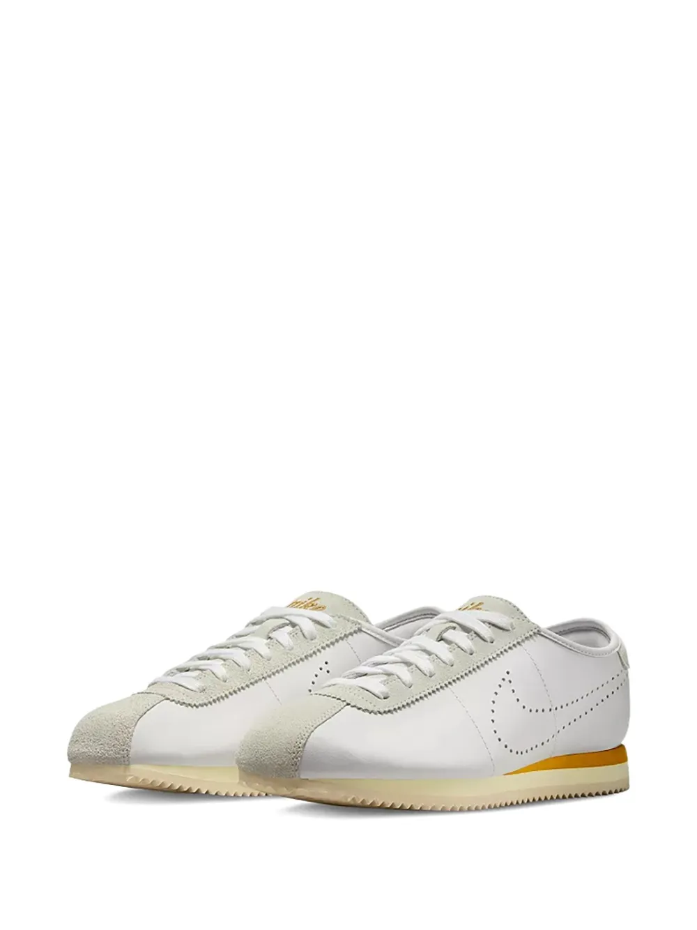 Nike Cortez "White Bronze Light Bone Coconut Milk" sneakers