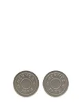 Hermès Pre-Owned 20th Century Palladium Plated Bijouterie Fantaisie Clou De Selle Clip On Earrings costume earrings - Silver
