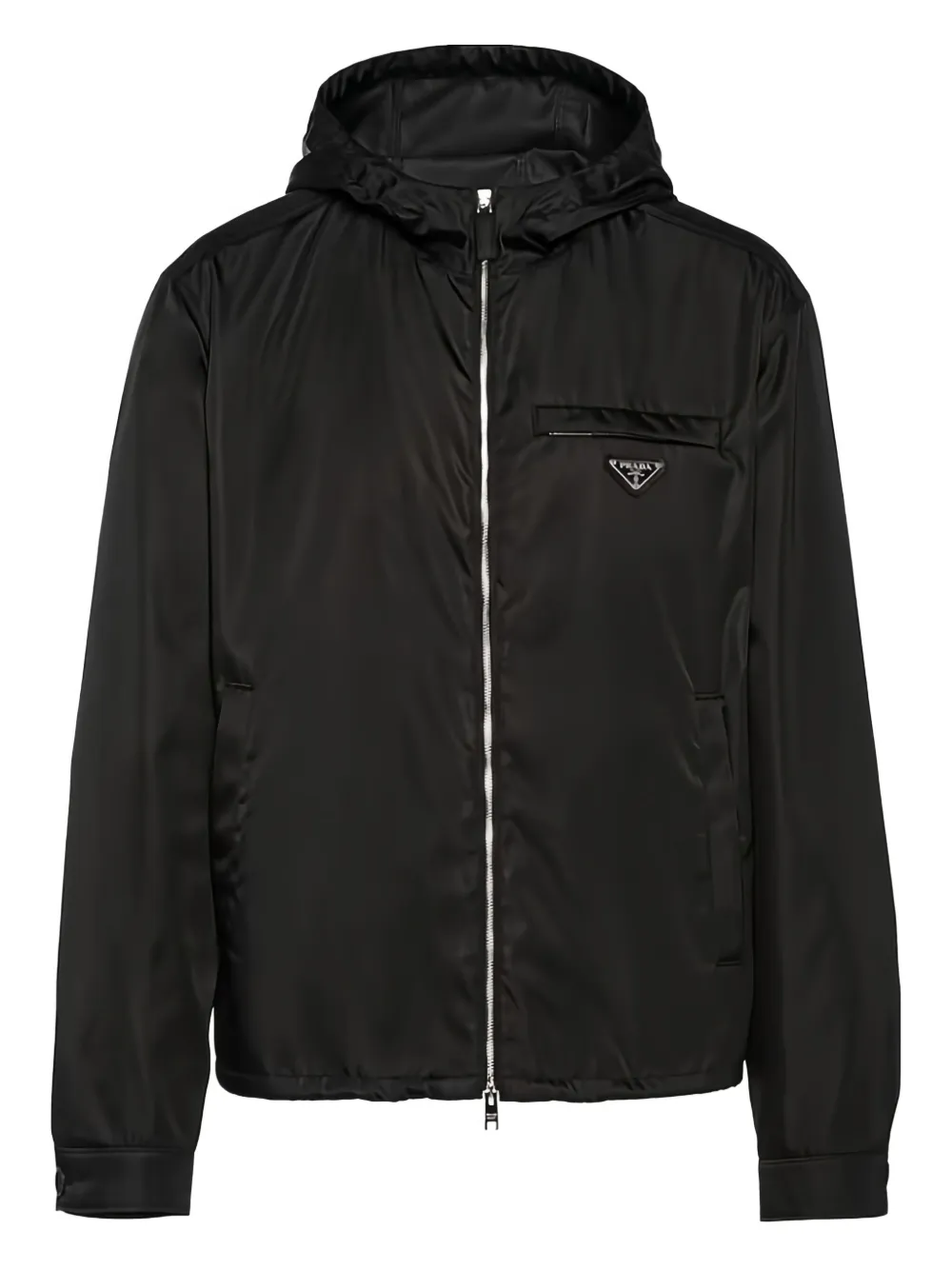 Prada Jack met logoplakkaat Zwart