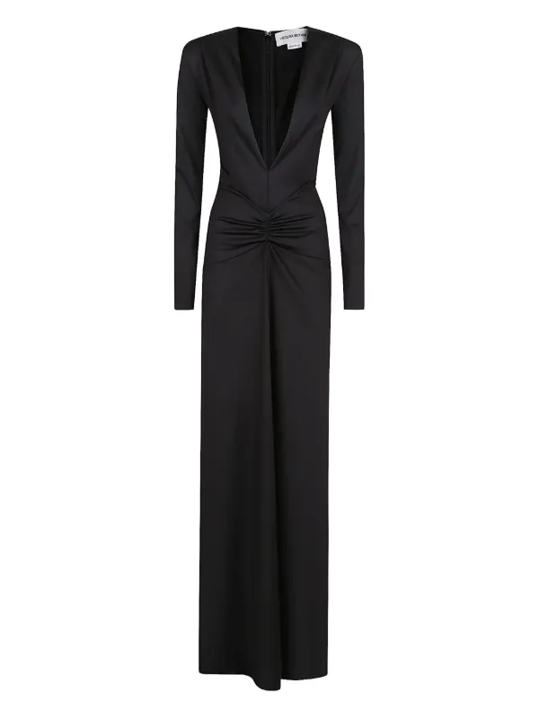 chinese dress ladies Victoria Beckham  Victoria Beckham Fluid Maxi Dress in Barcelona or Shop  Online Mujer 732-001585 01