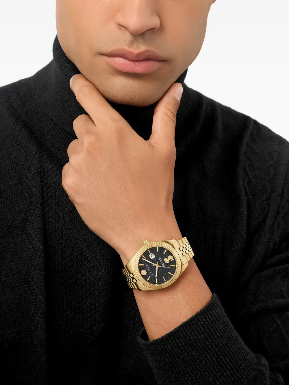 Philipp Plein Date Superlative 41 mm - Zwart