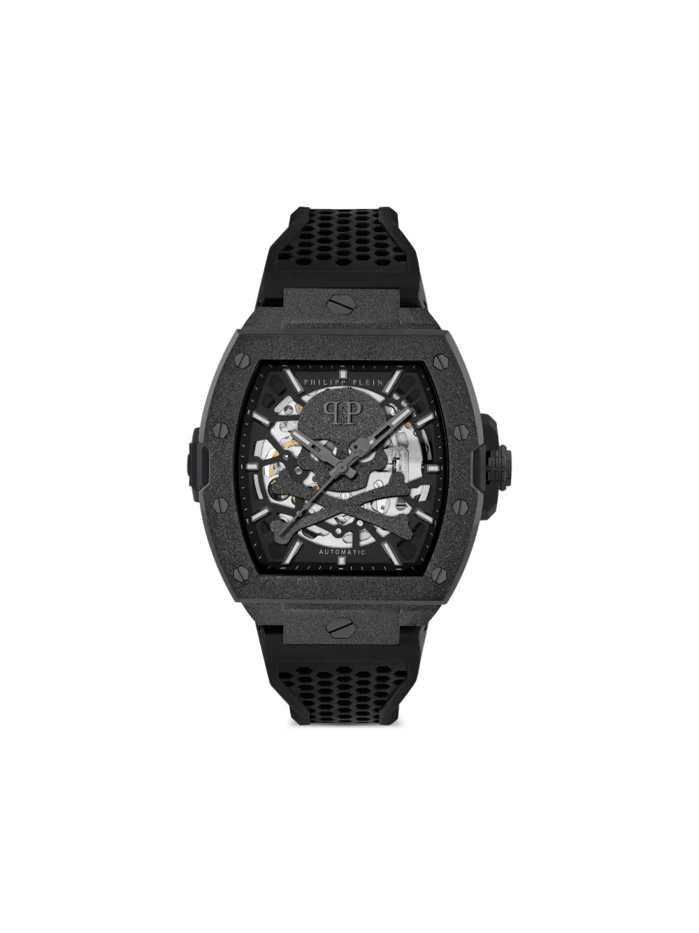 Philipp Plein The $keleton Frosted 44mm | Black | Image 1