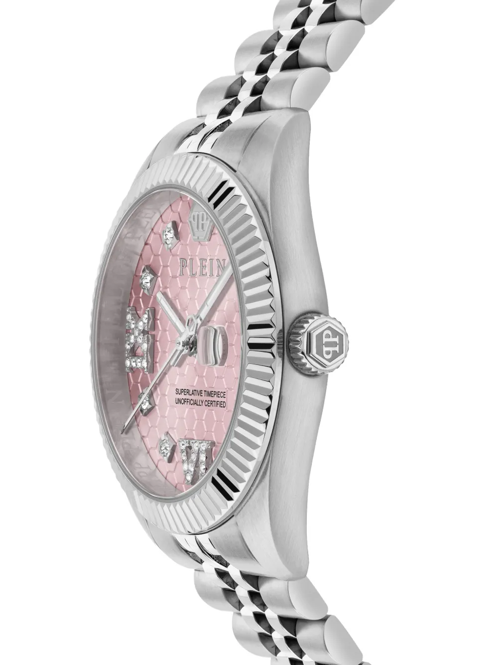 Philipp Plein Date Superlative 34mm In Metallic