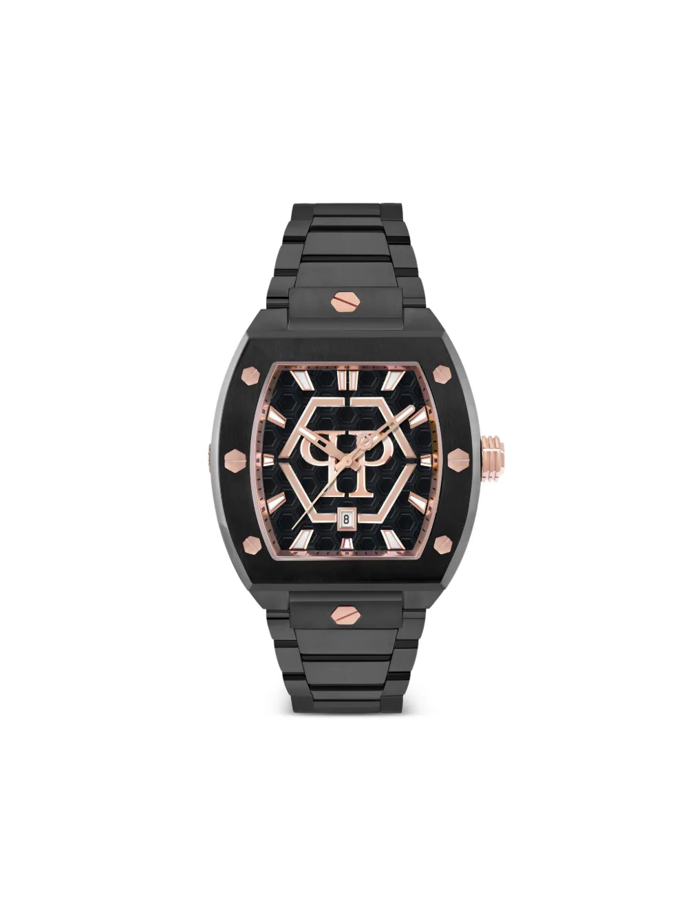 Philipp Plein The Hexagon Phantom 44mm | Black | Image 1