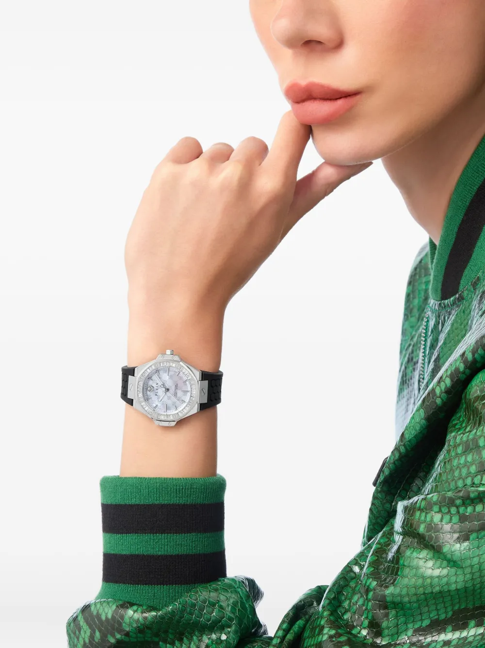 Philipp Plein Royal Prestige 32mm In Metallic