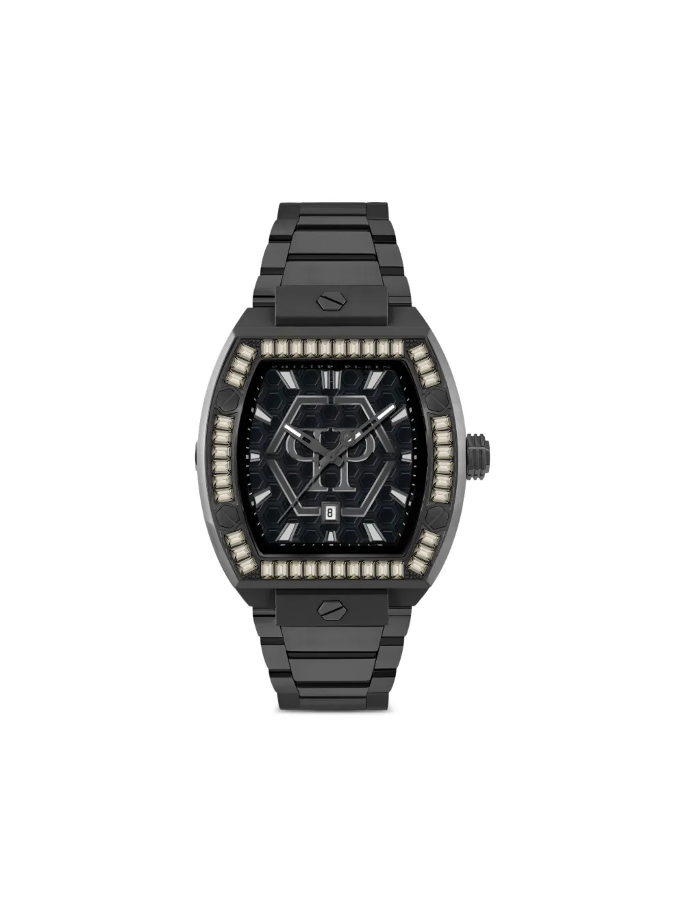 Philipp Plein The Hexagon Phantom 44mm | Black | Image 1
