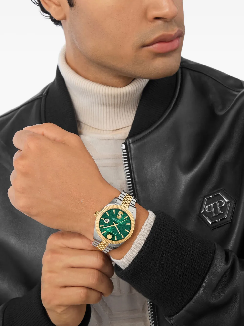 Philipp Plein New Date Superlative 41 mm - Groen
