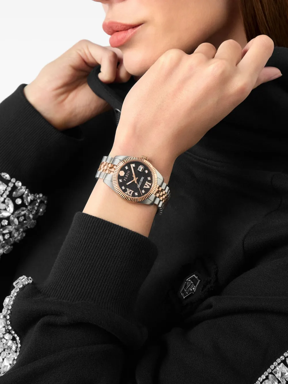 Philipp Plein Date Superlative 34 mm - Bruin