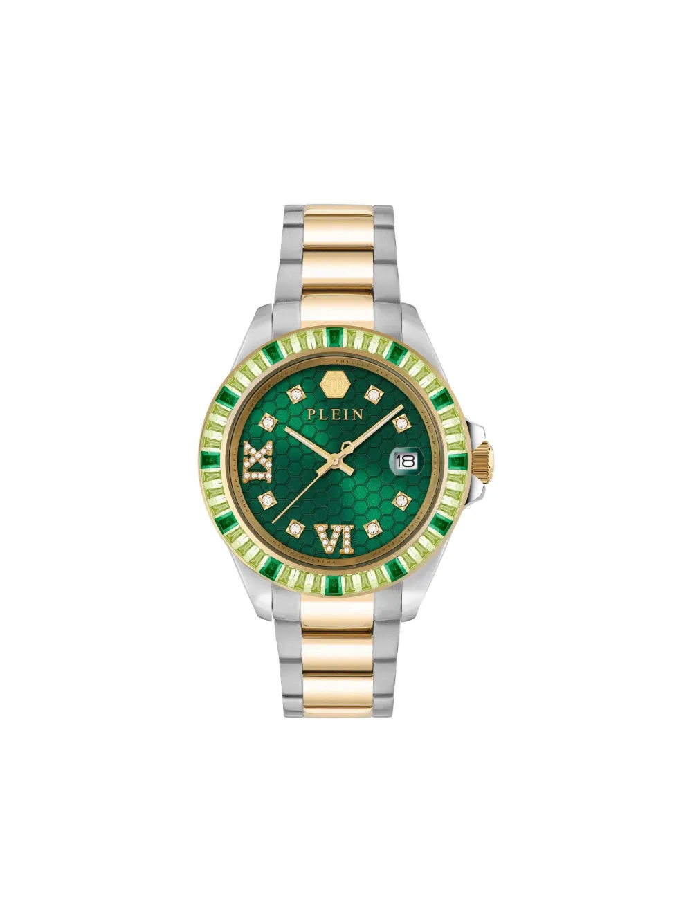 Philipp Plein Lady Empire 39mm 腕時計 - グリーン Philipp Plein Lady Empire 39mm 腕時計 - グリーン