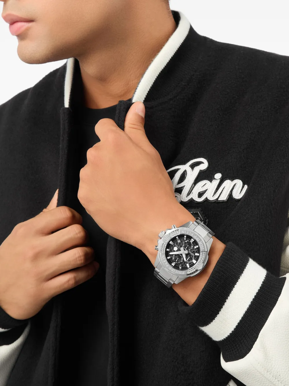 Philipp Plein The $kull 44 mm - Zwart