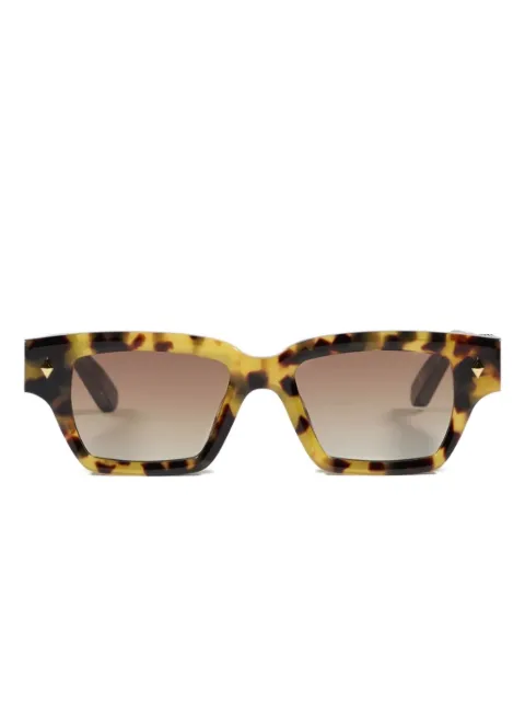 John Dalia Project 03 tortoiseshell geometric sunglasses
