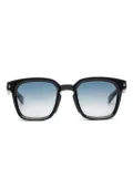 John Dalia square-frame sunglasses - Black