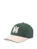 AMIRI logo-embroidered two-tone baseball cap - Green
