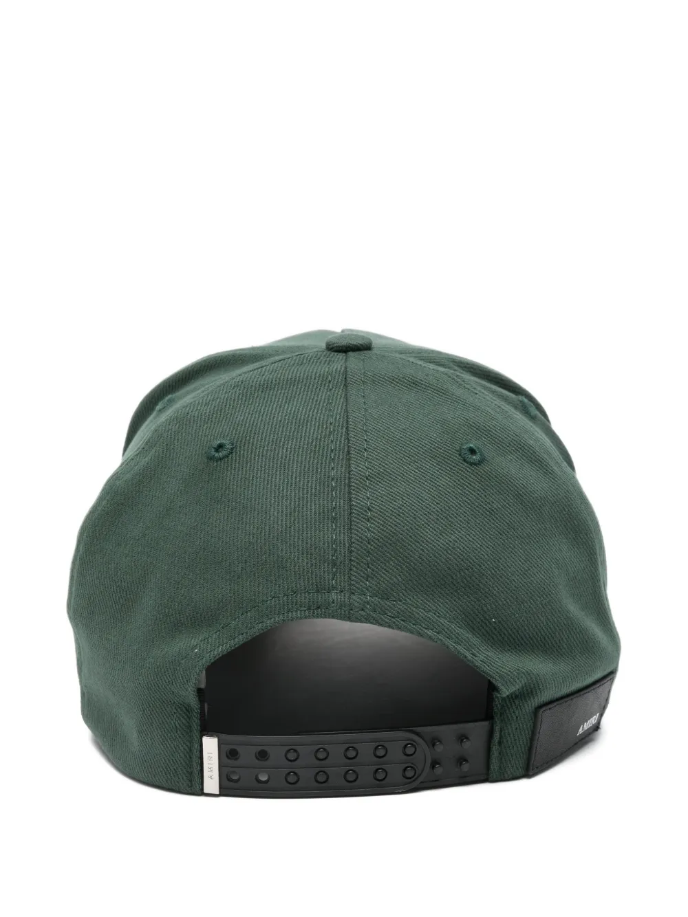 AMIRI logo-embroidered two-tone baseball cap - Groen