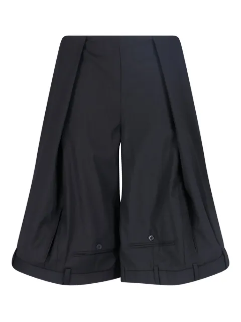HODAKOVA pleat-detailed shorts