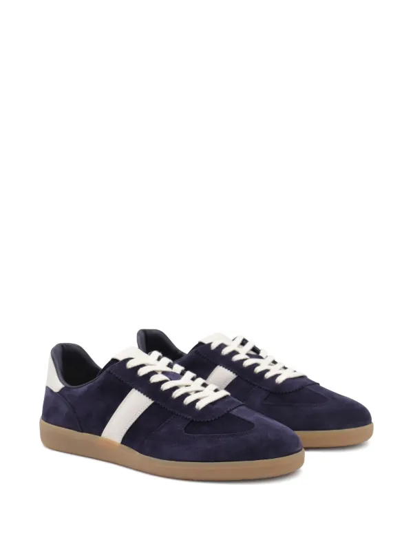 【関税&送料込】Tom Ford Multicolor Leather And Suede Terenc TOM FORD Leather Sneakers | Blue | FARFETCH