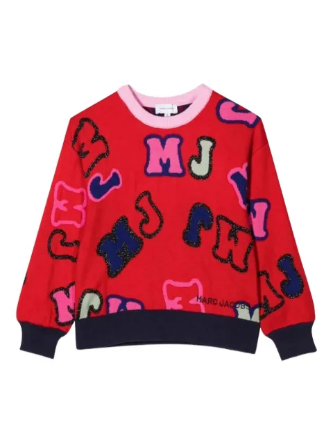 Marc Jacobs Kids lettering design sweater