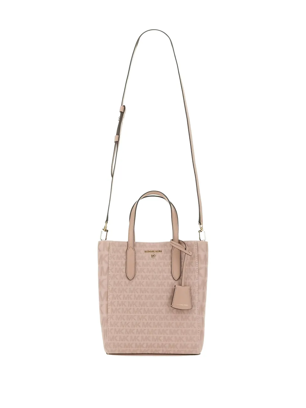 Michael Michael Kors Sinclair logo charm tote bag - Roze