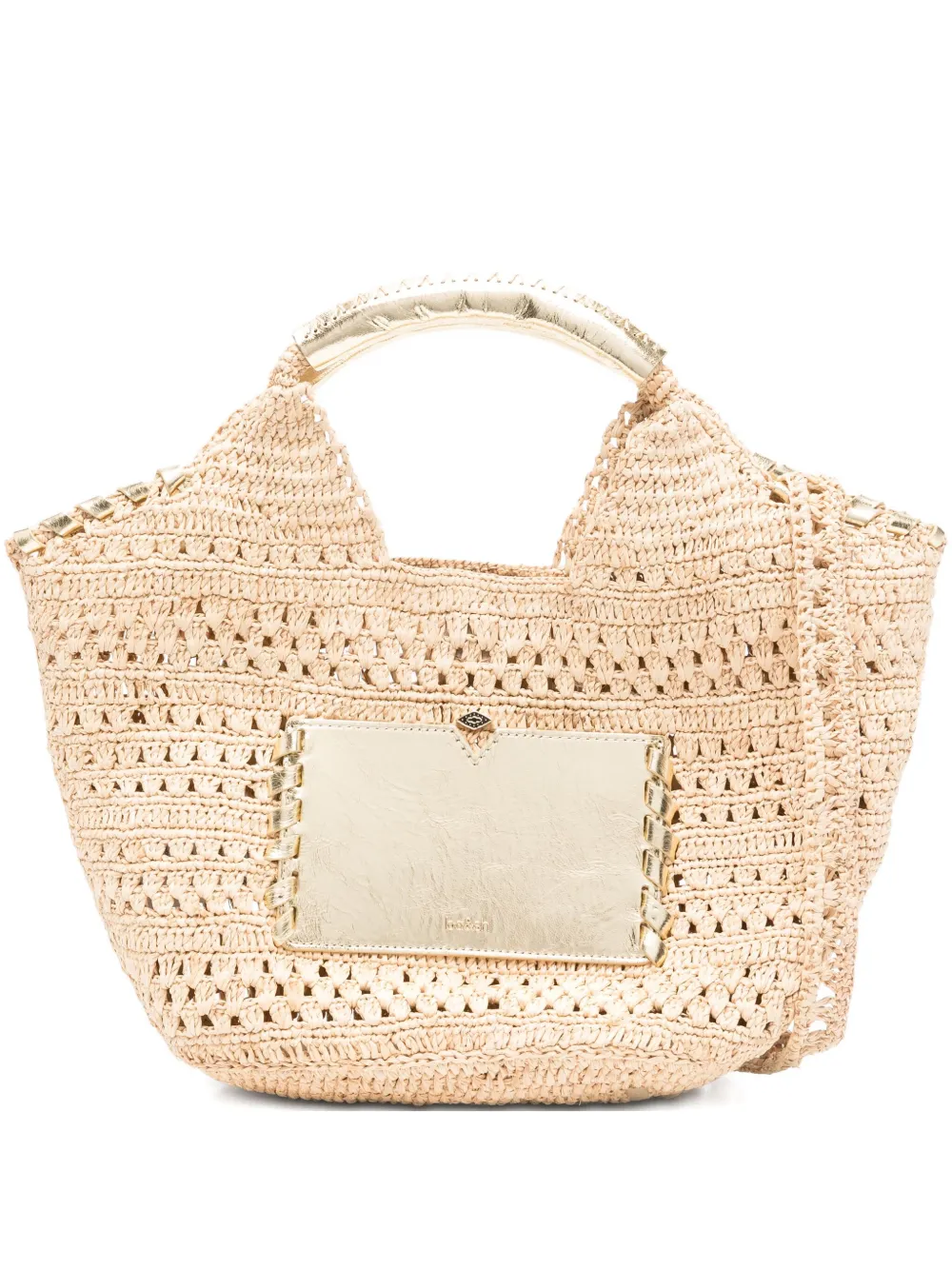 Ba&Sh Ara crochet tote bag | Neutrals | Image 1