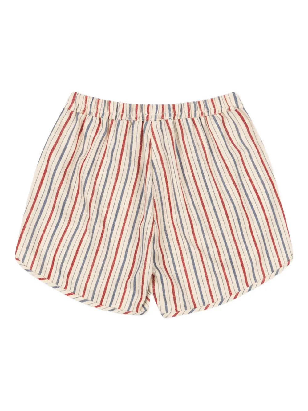 Konges Sløjd Gestreepte shorts Beige