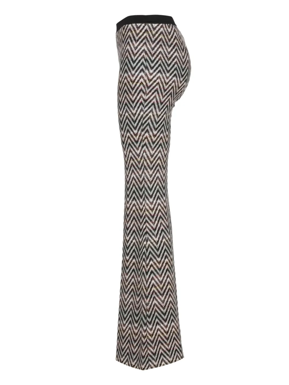 Missoni Broek met chevron-streep Beige