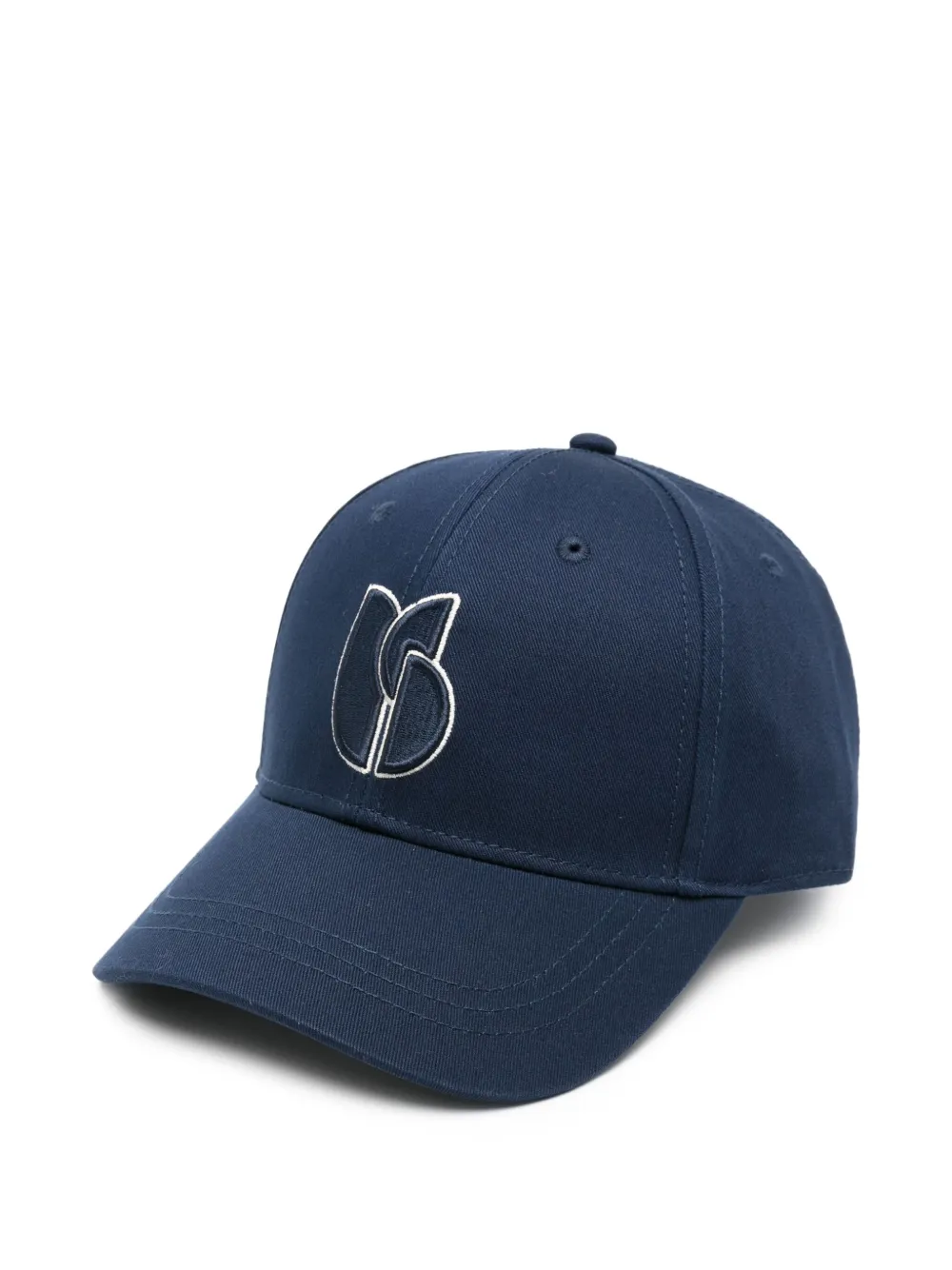 Ba&Sh Honkbalpet met geborduurd logo Blauw