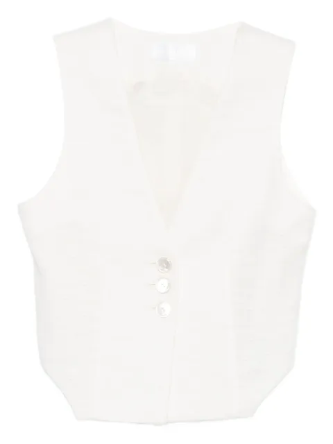 RXQUETTE sleeveless button-fastening waistcoat